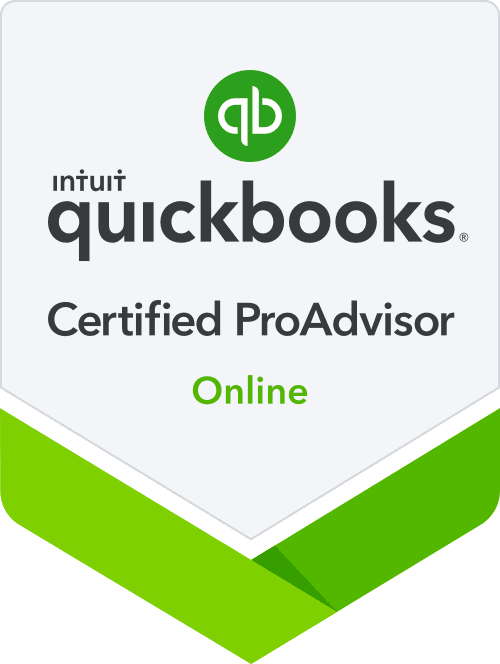 QuickBooks Certified ProAdvisor Online badge